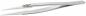 Preview: The image shows a narrow, metallic tweezer with long, pointed tips. It has a smooth surface and a slightly curved handle. Ideal for grasping small objects.