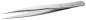 Preview: The image shows a silver tweezer with long, narrow tips. The surface is smooth and shiny. A brand name is embossed on the side. The tweezer lies flat on a white surface.