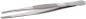 Preview: The image shows a metallic tweezer. It has two long, narrow tips that come to a sharp point at the top. The surface is smooth, with a ridged texture for better grip.