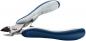Preview: The image shows a special, handheld pliers with curved, blue rubber grips. The blade is sharp and allows for precise cutting. Ideal for small craft projects.