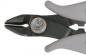 Preview: The image shows a pair of pliers with gray handles and a black plier surface. In the middle of the plier surface, there is a screw connecting the two parts.