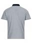 Preview: The image displays a gray polo shirt. It features short sleeves and a classic collar in a darker shade. The back view is visible, with no special patterns or logos.