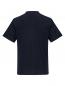 Preview: Das Bild zeigt ein schlichtes, schwarzes T-Shirt von hinten. Es hat kurze Ärmel, einen runden Halsausschnitt und eine gerade Form ohne besondere Verzierungen.