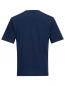 Preview: The image shows a simple, navy blue T-shirt with short sleeves. It is viewed from the back, without any print or pattern. The fabric appears soft and comfortable.