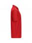 Preview: The image displays a red polo shirt from the side. It features a classic collar and short sleeves. The fabric appears light and sporty, without any conspicuous patterns.