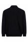 Preview: The image shows the rear view of a black polo shirt with a collar and long sleeves. It has a simple, classic cut without any conspicuous details.