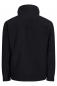 Preview: The image shows the rear view of a black jacket. It features a high collar and long sleeves. The fabric appears smooth and inconspicuous, without any patterns or special details.