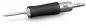 Preview: The image shows a soldering iron with a streamlined, rubberized handle. The tip is metallic and tapered. The handle has a non-slip texture for better grip.