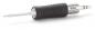 Preview: In the picture is a slim screwdriver with a non-slip, rubberized handle in black. The blade is metallic and sharp, suitable for precise work.