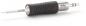 Preview: The image shows a screwdriver with a long, narrow metal head. The handle is non-slip and rubbery with vertical grooves, and the tool has a shiny metal part.