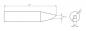 Preview: The image shows a technical drawing of a cylindrical object with a pointed shape. It has various diameters and length specifications: 29 mm long, with a diameter of 1.6 mm at the tip and 5.5 mm in the middle.