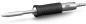 Preview: The image shows a screwdriver with a non-slip, black rubber handle and a metallic blade. The blade has a pointed shape for precise work.