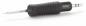 Preview: The image displays a tool with a long, shiny metal tip on a non-slip, black rubberized handle. The handle features a slightly wavy structure and a broad base.