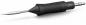 Preview: The image displays a tool with a round, textured handle in black and a long, pointed metal tip. The handle features a non-slip surface and is ergonomically shaped.
