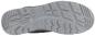 Preview: The image shows the underside of a shoe with a non-slip, gray sole. Various tread patterns are visible, providing traction and grip.