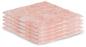 Preview: The image displays a stacked row of thin, rectangular, pink-white cloths or materials. They are lightweight, soft, and appear to be hygienic or suitable for single use.
