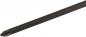 Preview: The image shows a long, slender screwdriver with a cross-shaped head. It is black and has a smooth surface that tapers narrowly towards the tip.