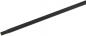 Preview: The image shows a long, narrow rod in black with a slightly roughened surface. The rod has a flat tip that transitions into several parallel edges.
