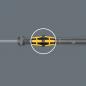 Preview: The image shows a screwdriver with a long, slender handle. The handle is black with yellow, rubber-like grip areas for better hold. At the end, there is a Phillips head tip.