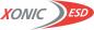 Preview: The image shows a logo with the word "XONIC" in gray lettering and "ESD" in red lettering. There are curved lines that convey a dynamic impression.