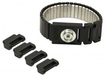 Metallgliederband ESD schwarz DK 10 mm