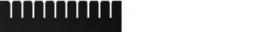 The image shows a black, rectangular area measuring 253 mm wide and 80 mm high. At the top edge, there are two notches each 110 mm wide.