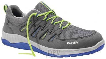ELTEN Maddox Grey-Blue Low ESD S1p Mens Safety Shoes 