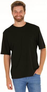 T-Shirt ESD, Kurzarm, schwarz