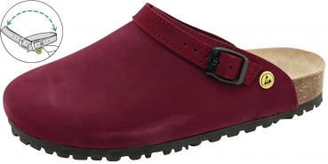 Damen-Clog Basic ESD beere