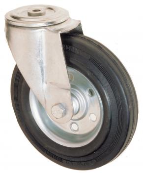 ESD-Lenkrollen mit Rückenloch 500, Tragkraft 205 kg