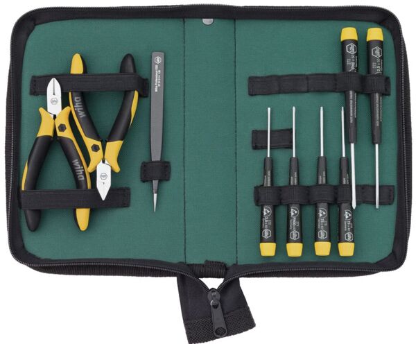 Wiha Electronic Assembling Kit ESD 9tlg.
