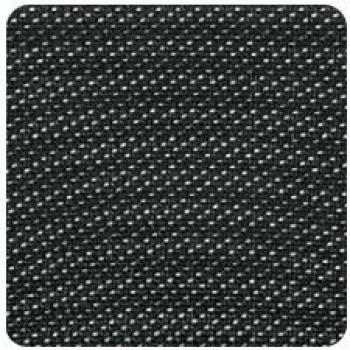 The image displays a dark, textured fabric surface. The fabric texture is fine-grained and uniform, with small, bright spots creating a subtle contrast.