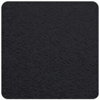 Das Bild zeigt eine schwarze, leicht strukturierte Oberfläche mit einem subtilen Muster aus Wellen oder spiralförmigen Linien, die der Fläche eine interessante Textur verleihen.