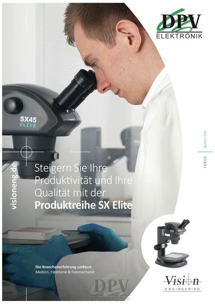 SX Elite - Stereomikroskope