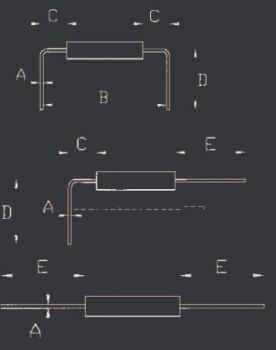 Das Bild zeigt technische Zeichnungen von Werkzeugköpfen: VB für beidseitiges Schneiden und Biegen, BG für eine Seite Schneiden und Biegen, und FG für beidseitiges Schneiden. Einfache Linien und Buchstaben kennzeichnen die Funktionen.