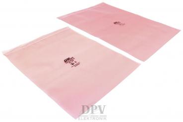 Ableitfähige Verpackungsbeutel DPV-3000 Zip 200 x 250 x 0,10 mm