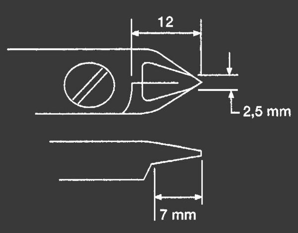 Seitenschneider 884EPCM