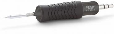 It is a tool with a non-slip, black handle and a slim, pointed metal tip. The handle has a textured surface for better grip.