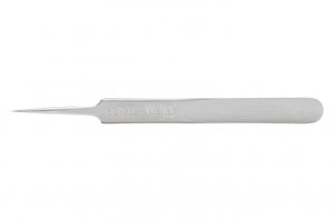 The image shows a simple, metallic tool shaped like a fine pen. It has a pointed, narrow blade and a flat, broad handle with no special decorations.