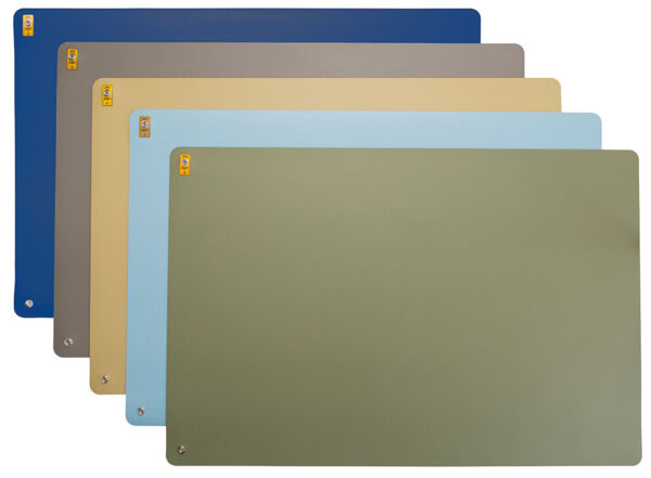 The image displays a rectangular, smooth surface in soft beige tones. The surface appears simple and unobtrusive, without any discernible patterns or textures.
