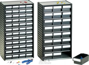 ESD-Magazin A550, mit 48 Schubladen