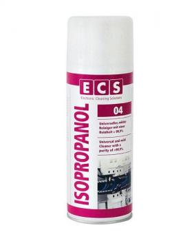 In the image, there is a spray can with neutral colors. In pink lettering, it reads 