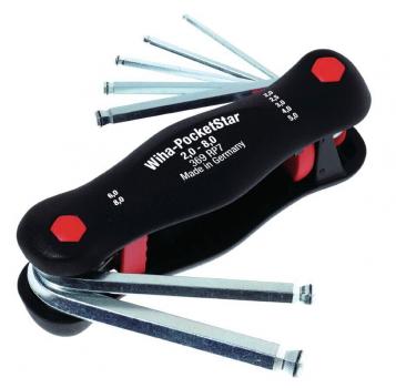 Sechskant-Kugelkopf MagicRing® PocketStar®-Klapphalter