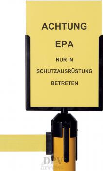 Schildhalter DIN A4