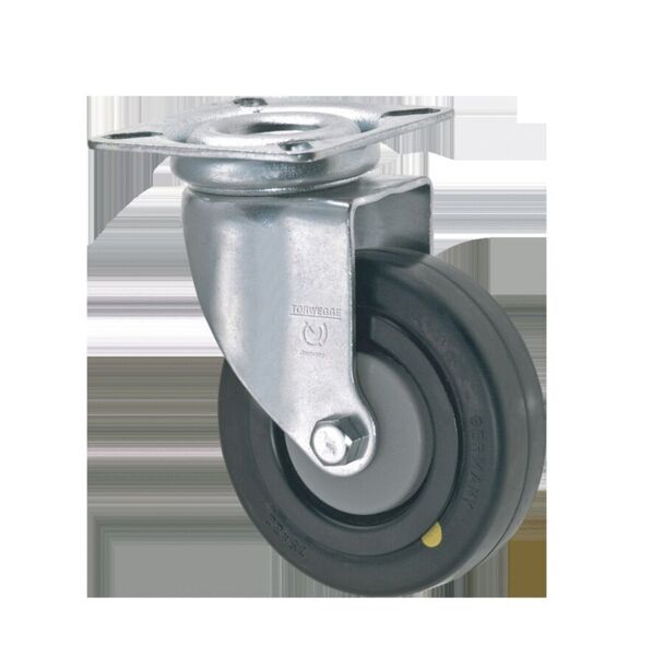 ESD-Apparate-Lenkrolle mit Aufnahmeplatte 550, Tragkraft 50 kg