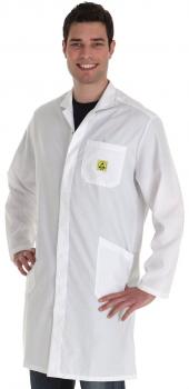 Arbeitsmantel ESD AM-140 Langarm weiß