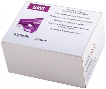Die Verpackung zeigt einen quadratischen Karton in Weiß mit lila Akzenten. Oben steht 