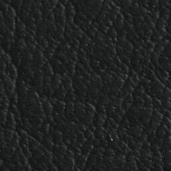 The image shows a structured surface in deep black. The texture resembles leather with fine grooves and small irregularities that absorb light.