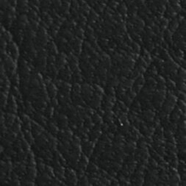 Das Bild zeigt eine Oberfläche in tiefem Schwarz mit einer leicht strukturierten, lederartigen Textur. Die Oberfläche wirkt weich und hat feine Linien und kleine Unregelmäßigkeiten.