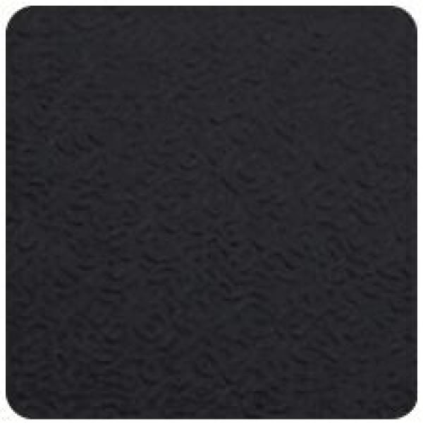 Das Bild zeigt eine schwarze, leicht strukturierte Oberfläche mit einem subtilen Muster aus Wellen oder spiralförmigen Linien, die der Fläche eine interessante Textur verleihen.